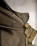 Польовий костюм STRION олива набір 5в1 (куртка + флісовка + штани + шапка + рукавички) ПП7870 ТМ, фото 7