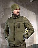 Польовий костюм STRION олива набір 5в1 (куртка + флісовка + штани + шапка + рукавички) ПП7870 ТМ, фото 8