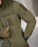 Польовий костюм STRION олива набір 5в1 (куртка + флісовка + штани + шапка + рукавички) ПП7870 ТМ, фото 9