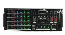 Підсилювач звуку AMP 747 BT, компактний 4-канальний Bluetooth-модуль