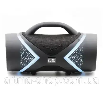 Бездротова портативна Bluetooth колонка SPS UBL Boom BASS E818 з ручкою, Потужність 40Вт, чорна