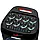 Велика музична Bluetooth колонка ZXX-5560 портативна, акумуляторна, Потужність 100 Вт, 2 мікрофони, пульт, чорна, фото 2