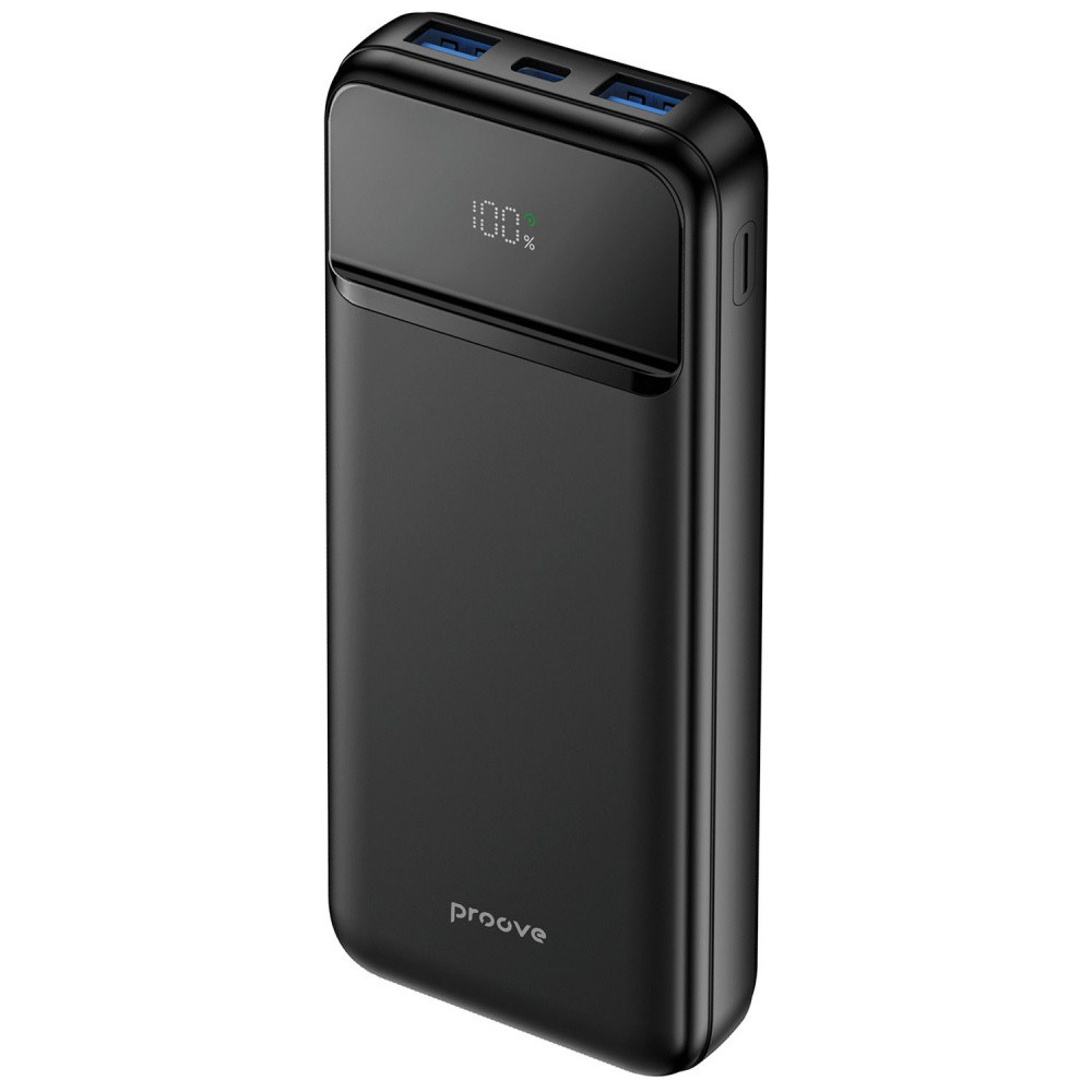 Портативна батарея Proove Illuminator 2 22.5W 10000 mAh black, фото 1