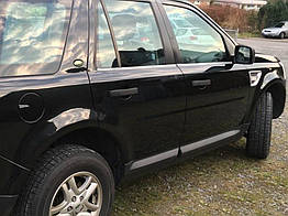 Окантовка вікон для Land Rover Freelander II Нержавіюча сталь (4 шт.)