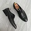 Туфлі броги чорні 39 розмір, фото 4