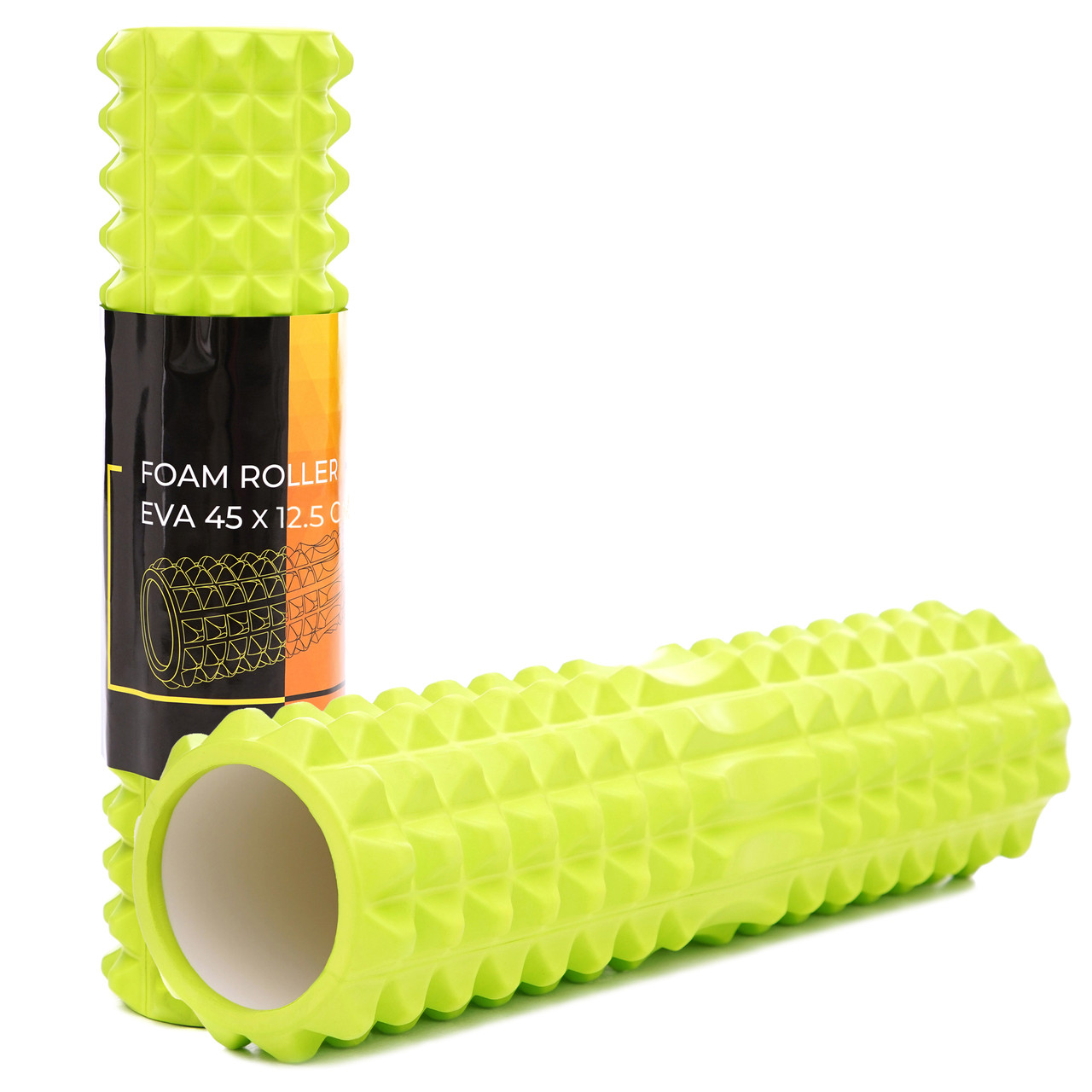 Масажний ролик Cornix EVA 45 x 12.5 см (валик, ролер) XR-0337 Green