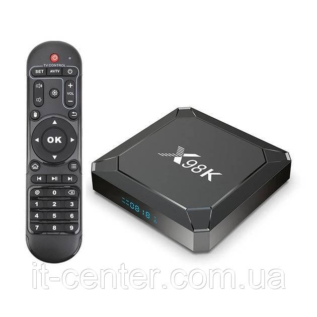 Смарт ТВ приставка X98K 4/32 Гб Smart TV Box Android 13