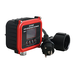 Реле тиску електронне KOER KSR-10 регулює, до 1,5 кВт, кабель з євровилкою та розеткою (KP3