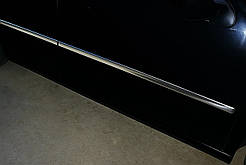 Молдинг дверний (4 шт, нерж) OmsaLine - Італійська нержавійка для Volkswagen Golf 4 1997-2006 рр