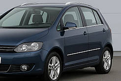 Молдинг скла (4 шт, нерж) для Volkswagen Golf Plus 2004-2014 рр