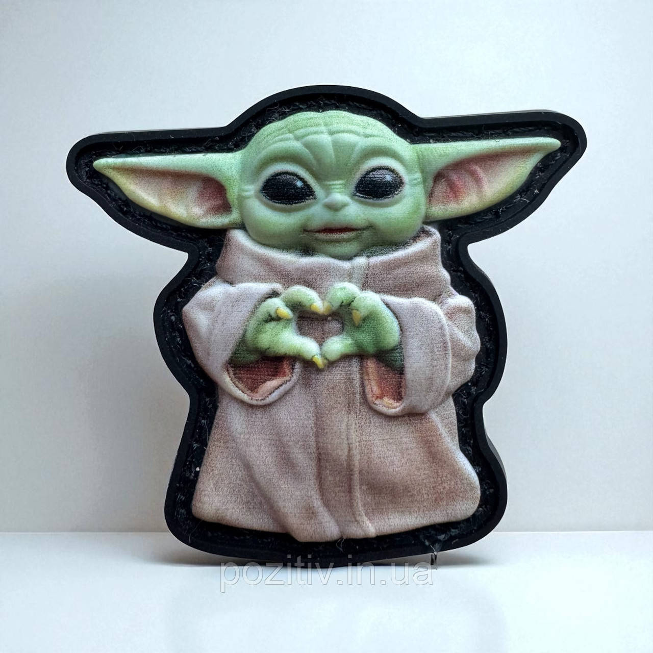 Тактичний шеврон ПВХ Бебі Йода Baby Yoda (Зоряні Війни), фото 1
