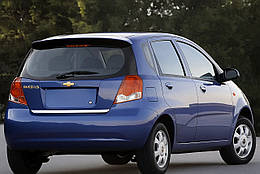 Кромка багажника нержавіюча сталь для Chevrolet Aveo T200 2002-2008 рр.