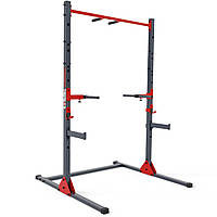 Рама силова для жиму штанги з турніком та поручнями K-Sport KSSL061, сіра UDstore