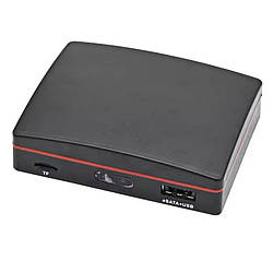 Мини NVR відеореєстратор мережевий на 8 камер із записом на SD картку пам'яті до 128 Гб Enster HS-NVR-2608MN