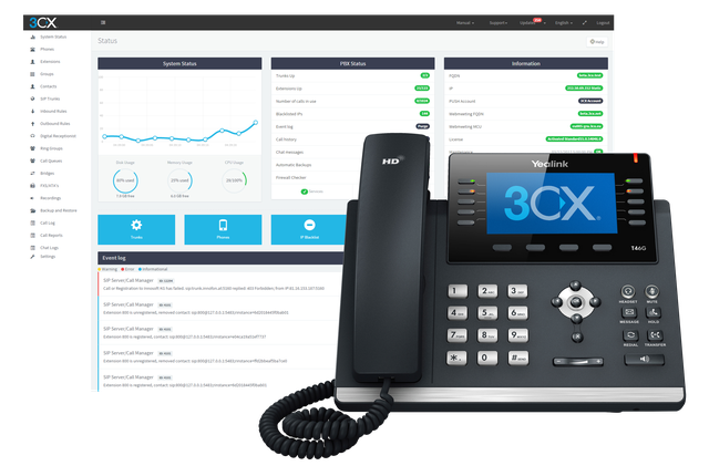 3CX Phone System і 3CX WebMeeting