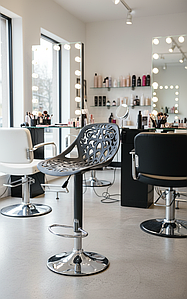 Барний стілець N7 чорний