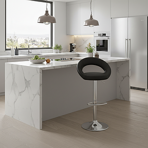 Барний стілець Hoker чорний 124503