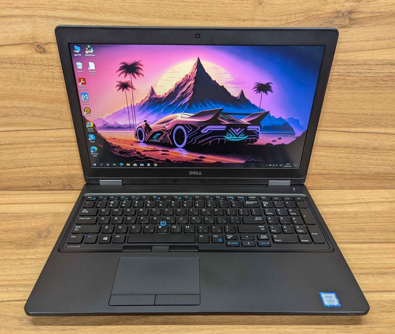 Б/в Ноутбук Dell Latitude 5580 15.6" 1920x1080| Core i7-7820HQ| 16 GB RAM| 512 GB SSD| GeForce 940MX 2GB