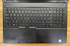 Б/в Ноутбук Dell Latitude 5580 15.6" 1920x1080| Core i7-7820HQ| 16 GB RAM| 512 GB SSD| GeForce 940MX 2GB, фото 2