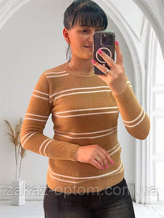Светр жіночий оптом (44-48) Китай 24022/1-140388, фото 1