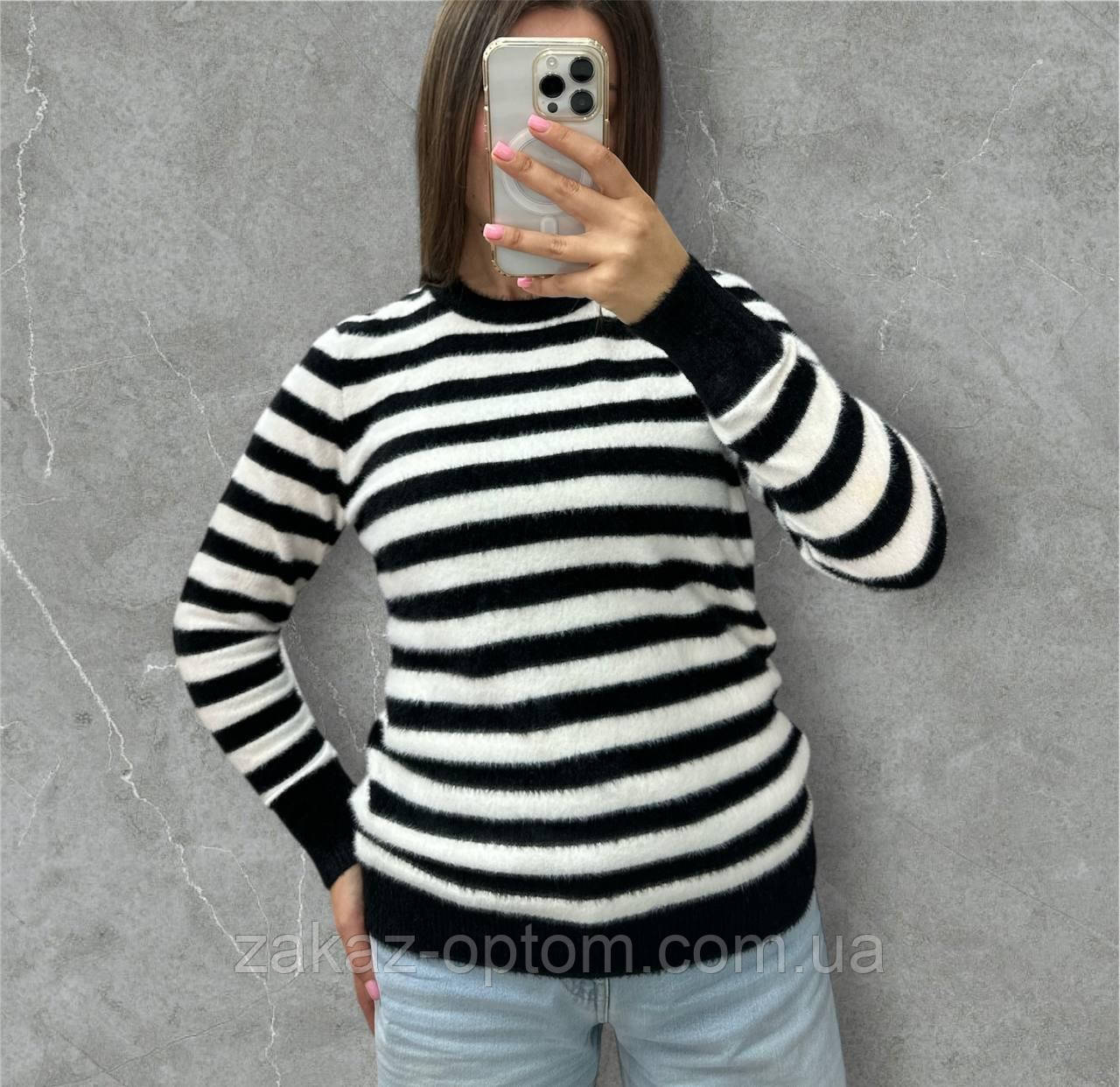 Светр жіночий оптом (46-50) Китай 24022-140399