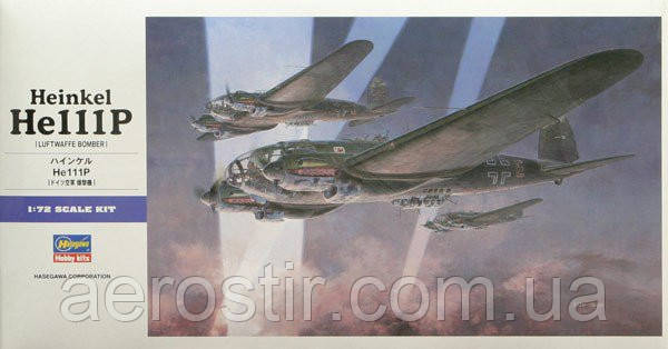 Heinkel He 111P 1/72 HASEGAWA E22