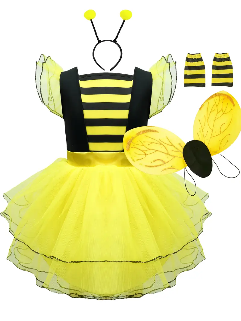 Карнавальний костюм Бджілка. Костюм на ранок бджілка, фото 1