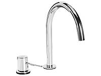 Стильний і функціональний змішувач для ванної кімнати COLICO, матове золото, Срібло