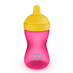 Чашка з твердим носиком Philips Avent, SCF804/04, рожева, від 18 місяців, 300 мл, 1 шт