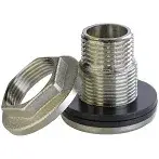 Штуцер зливний (врізання для ємності)    3/4 нік. VLMZ (L-120)3340/10ult