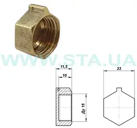 Заглушка 1/2" В STA3341000/2069