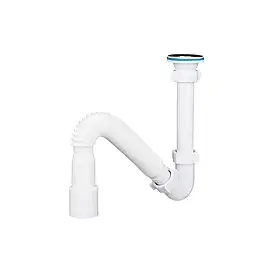 BD1016 Сифон для біде 1 1/4*32 із гнучкою трубкою 32*40/50 {15}