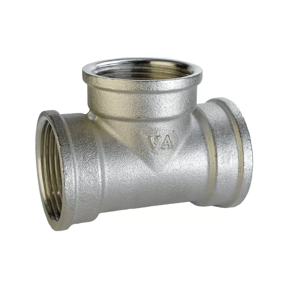 Трійник 1 1/2 ВВВ нік. VLMZ (L-34) {6/2}, фото 1