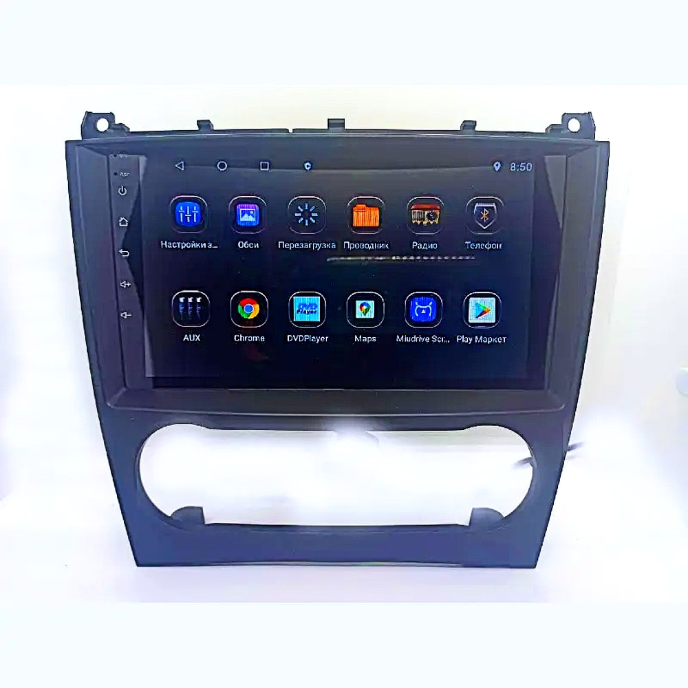 Штатна магнітола Android Mercedes-Benz, Автомагінтола 2DIN 2/32, автомагнітола BENZ W203 на андроїд, фото 1