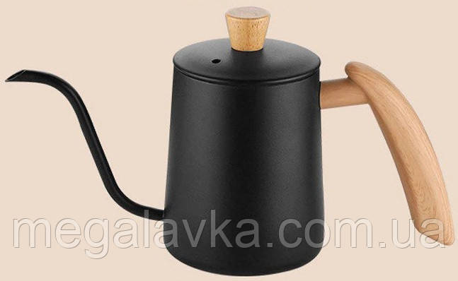 Чайник заварник 350 мл. Bohmann BH 97350 Black - MegaLavka, фото 1