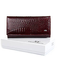 Жіночий шкіряний гаманець FEW1-V wine.Купити шкіряний гаманець гуртом і в роздріб в Україні.