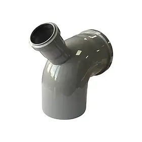 Коліно110/90/50 (косий під 67 назад) СВК-Альянс {5}