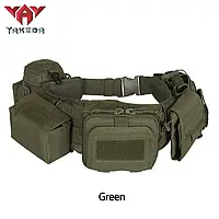 Тактичний пояс-розвантаження РПС YAKEDA з підсумками