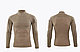 Утеплений костюм на флісі Soft Shell TACTICAL VANGUARD Койот з бойовою рубашкою розмір L - фото 2 - id-p2739486452
