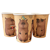 Паперові стаканчики "Капібара" 10шт/уп.