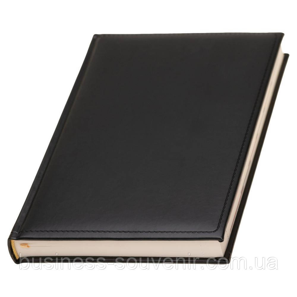 Датований щоденник А5 Mem'O! 'Прінт' – 352 сторінки, кремовий папір FSC, тверда обкладинка шкірзам, Італія, фото 1