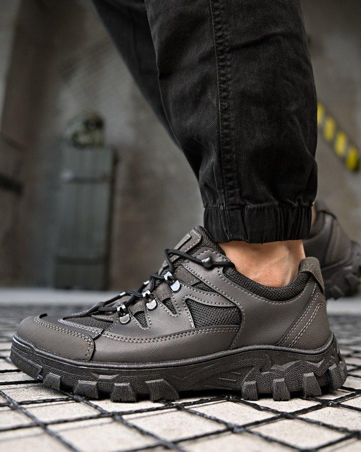 Демісезонні міські кросівки PROJECT grey ПП7824, фото 1