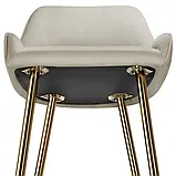 М'який стілець з бархатистою оббивкою Avane 2 шт., фото 8