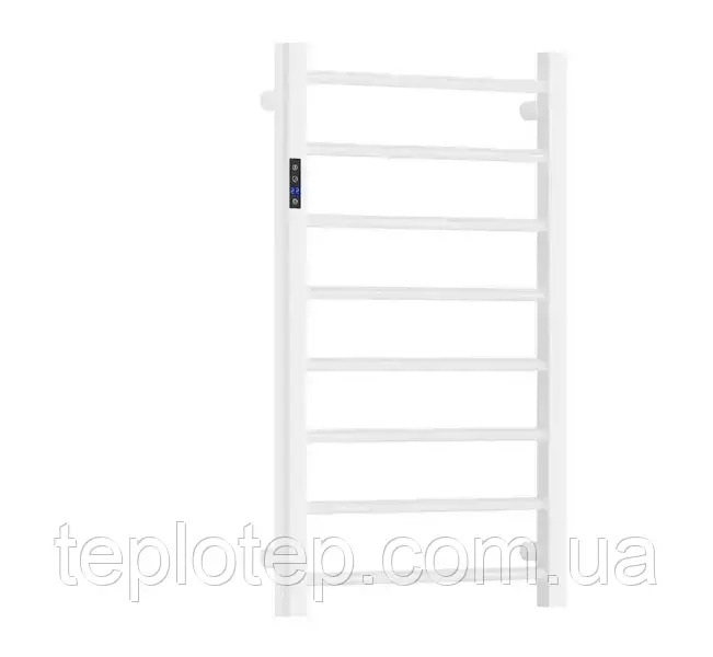 Рушникосушка електрична Siena ліва прихована 800x500 мм Білий (RR-CN800-500SW-LН), фото 1