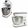 Надійний міксер для кухні Rainberg RB-8082 3200 Вт, Стаціонарний міксер UQ-148 з насадками, фото 7