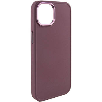 Чохол TPU Bonbon Metal Style для Apple iPhone 14 Plus (6.7") Plum