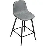 Набір з 2 барних стільців Willow зі спинкою та підставкою для ніг, фото 5