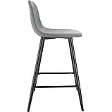 Набір з 2 барних стільців Willow зі спинкою та підставкою для ніг, фото 7