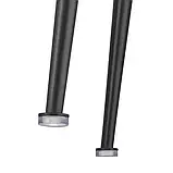 Міцний набір із 2 барних стільців Luana, кремовий/чорний, фото 10