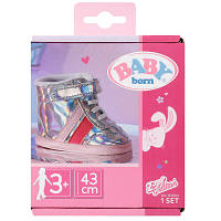 Аксессуар к кукле Zapf Обувь для куклы Baby Born - Серебряные кроссовки (831762)